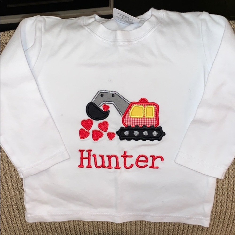 Blanks Boutique Valentine hearts “Hunter” shirt